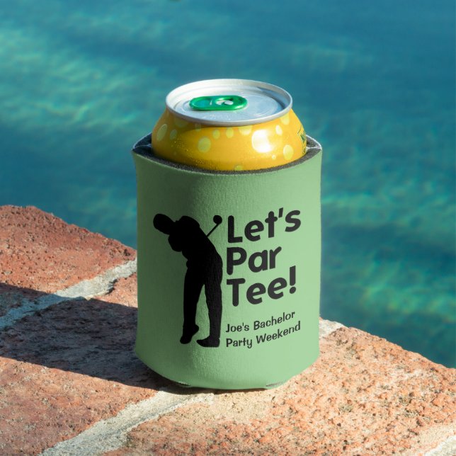 Porta-lata Copo Personalizado com Tema de Golfe (Piscina in situ)