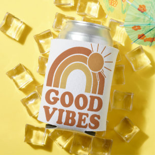 Porta-lata Copo Refrigerador de Vibrações Positivas Arco-íris