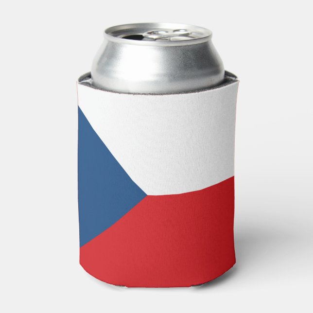 Porta-lata Copo Térmico Bandeira da República Tcheca (Can Front)