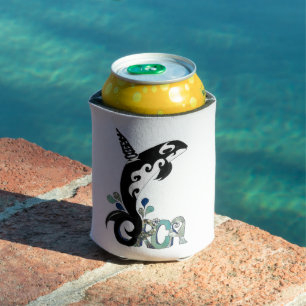Porta-lata Copo Térmico de Arte Orca Liberdade