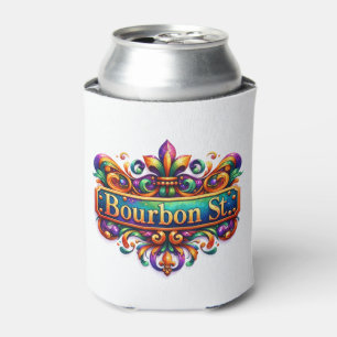 Porta-lata Copo Térmico de Mardi Gras