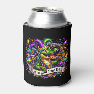Porta-lata Copo Térmico de Mardi Gras