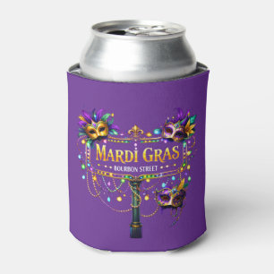 Porta-lata Copo Térmico de Mardi Gras