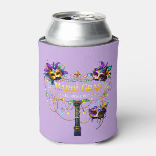 Porta-lata Copo Térmico de Mardi Gras