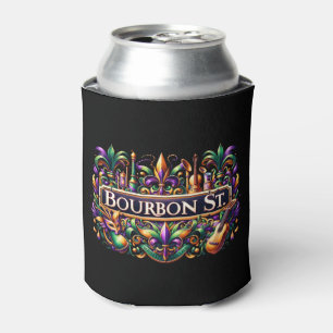 Porta-lata Copo Térmico de Mardi Gras