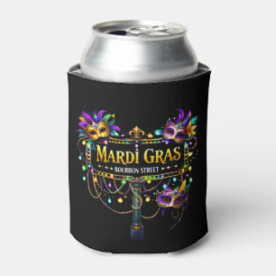 Porta-lata Copo Térmico de Mardi Gras