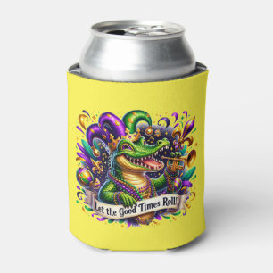 Porta-lata Copo Térmico de Mardi Gras