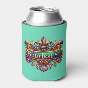 Porta-lata Copo Térmico de Mardi Gras