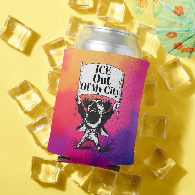 Porta-lata Copo Térmico ICE Out of My City (Verão in situ)