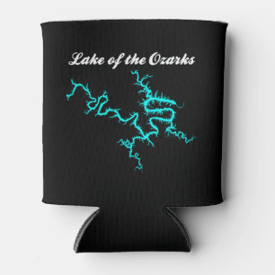 Porta-lata Copo Térmico Mapa do Lago Ozarks Missouri