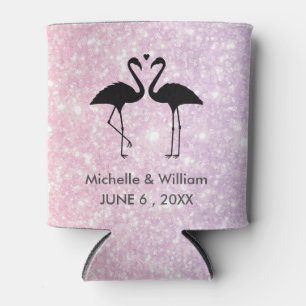 Porta-lata Copo Térmico Personalizado de Flamingos