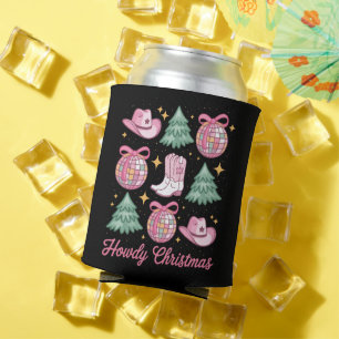Porta-lata Coquete de Natal Western Como Botas de Menina Chap
