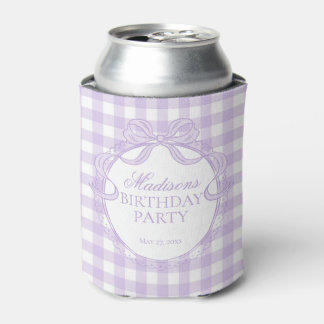 Porta-lata Coquete Ginga Roxo Favor de Festa de Aniversário c