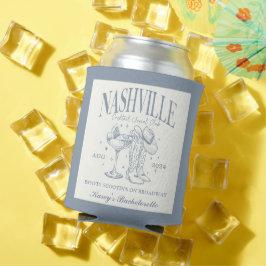 Porta-lata Coquetel Nashville Bachelorette Rodeo Personalizad