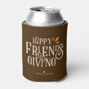 Porta-lata Cor de Friendsgiving   do outono