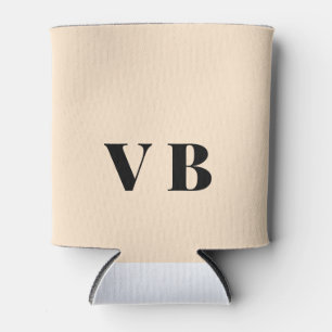 Porta-lata cor personalizada pastel simples mínima sólida per