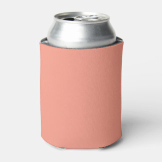 Porta-lata Cor Sólida Quente Rosa Pêssego