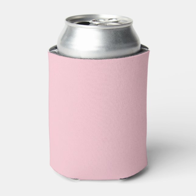 Porta-lata Cor Sólida Rosa Chá (Can Front)