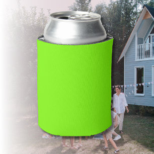 Porta-lata Cor Sólida Verde Grass   Clássico   Elegante