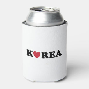 Porta-lata Coração de Amor Coreano