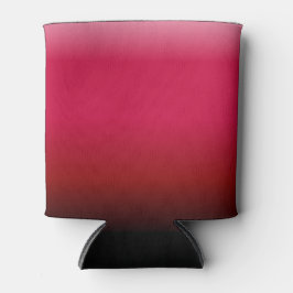 Porta-lata Cores Gradientes de Vermelho a Preto