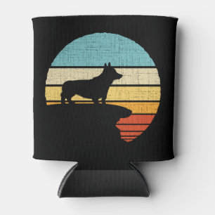 Porta-lata Corgi Retro Vintage 60s 70s Cachorro Puppy Proprie