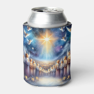 Porta-lata Coro Celestial sob a Estrela de Belém