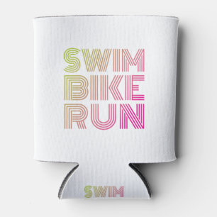 Porta-lata Corrida de bicicleta de natação Triathlon