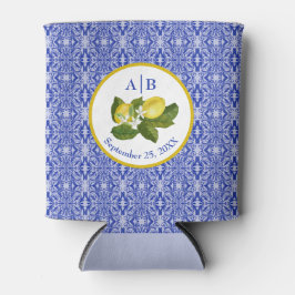 Porta-lata Costa Amalfitana I Limão Italiano & Azulejo Azul M