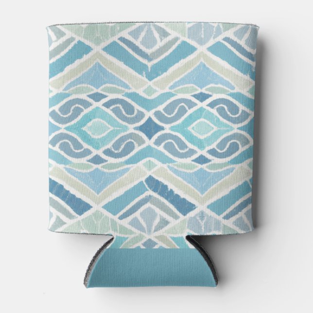 Porta-lata Costeira/praia/azul náutico (Frente)