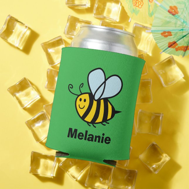 Porta-lata Costume de criança resfriar com abelha bonitinha (Verão in situ)