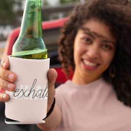 Porta-lata Cota de Exalar Rosa Moderno do Pastel