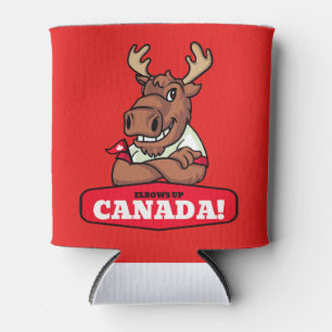 Porta-lata Cotovelos pra Cima Canadá! Resfriador de Bebidas F