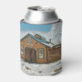 Porta-lata Country Maple Sugar House