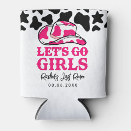 Porta-lata Cowgirl Disco Último Rodeio de Solteira Can Cooler