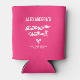 Porta-lata Cowgirl Rosa Solteirona