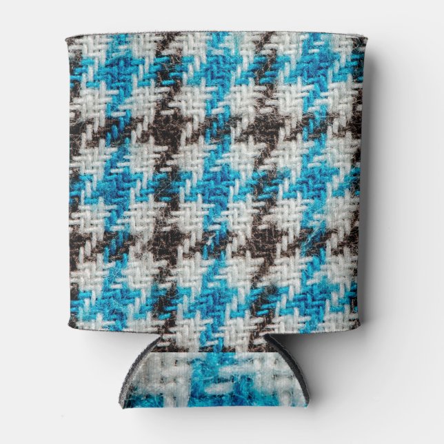 Porta-lata Cozy Flannel: Fundo Texturizado (Frente)