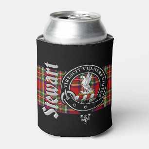 Porta-lata Crachá Stewart Clan & Tartan