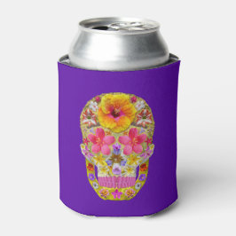 Porta-lata Crânio da Flor 4 - Tropical