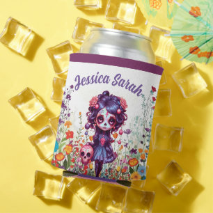 Porta-lata Crânio de Açúcar Gótico