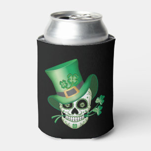Porta-lata Crânio irlandês do açúcar
