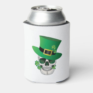 Porta-lata Crânio irlandês do Leprechaun