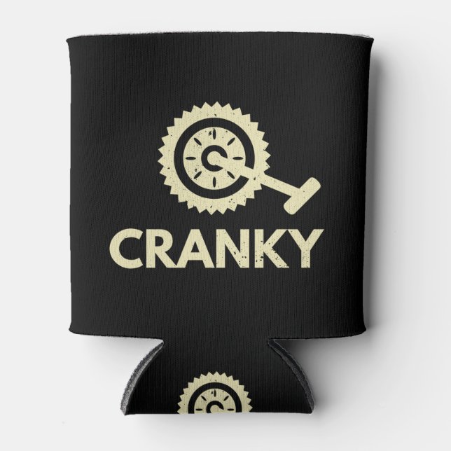 Porta-lata Cranky / Bicycle/ Cyclist (Frente)