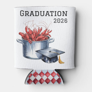 Porta-lata Crawfish & Bonés: Uma Celebração de Graduação Ence