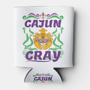 Porta-lata Cray Crawfish Boi Louisiana Nova Orleães