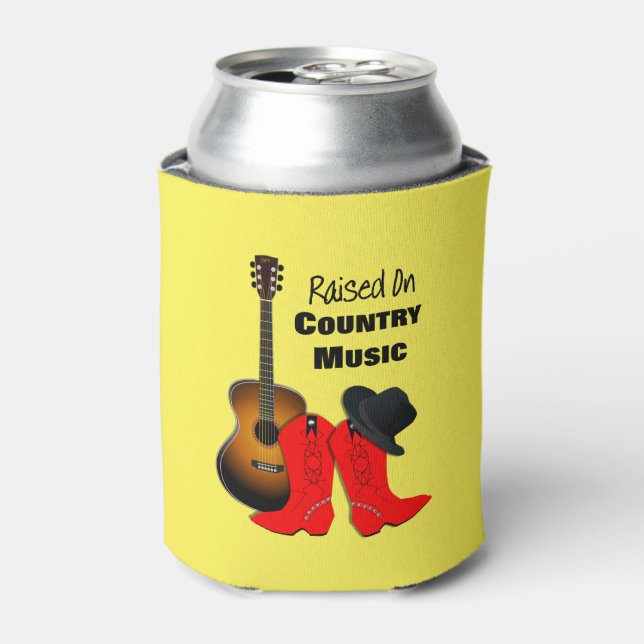 Porta-lata Criada no Country Music Legal Cowgirl Themed (Can Front)