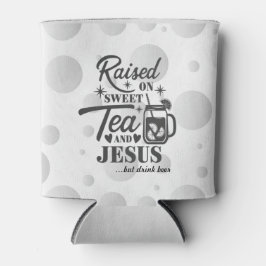 Porta-lata “Criado com Chá Doce e Jesus” Isolante para Garraf