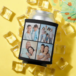 Porta-lata Crie a sua própria colagem de 4 fotos