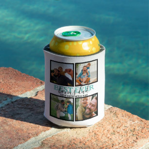 Porta-lata Crie o seu próprio Pai de Bônus Moderno 4 Colagem