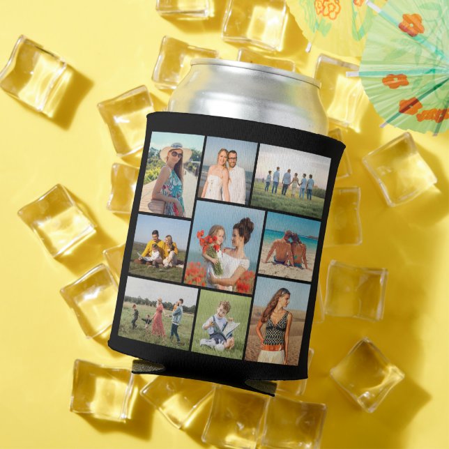 Porta-lata Crie Sua Própria Colagem de 9 Fotos (Verão in situ)